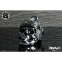 ガレージT&F Bravo Bells(ブラボーベル) Vintage Helmet Skull Chrome Bell(ヴィンテージヘルメットスカルクロームベル) CL-05 HD店