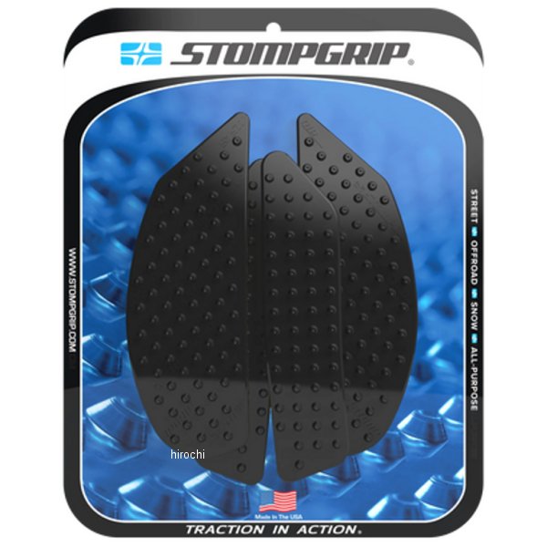 ストンプグリップ STOMPGRIP トラクションパッドタンクキット VOLCANO 22年-23年 MT-10 黒 55-10-0203B HD店
