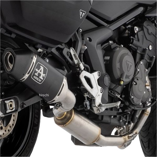 アロー ARROW フルエキゾースト 触媒付き Veloce 22年-23年 TIGER660 アルミダーク 71504VAN HD店