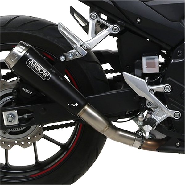 アロー ARROW フルエキゾースト Pro-Race 19年-22年 CBR400R ニクロムダーク/ステンエンド 71901PRN-71732MI HD店