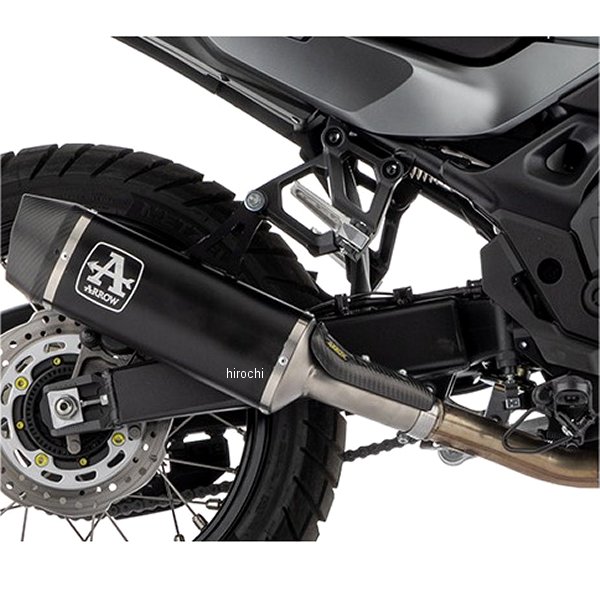 Other - アロー ARROW スリップオンマフラー INDY RACE 23年 XL750 TRANSALP アルミダーク/カーボンエンド 72641AKN HD店