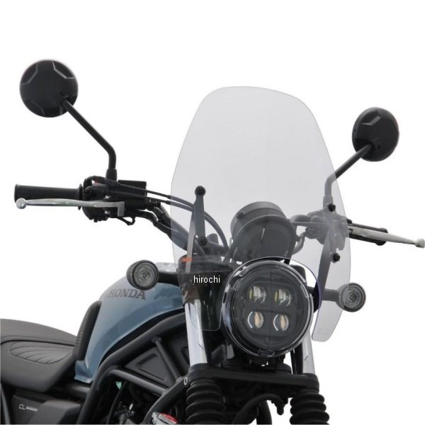 旭風防 ウインドスクリーンホンダ CL250適合型式:8BK-MC57(2023年5月〜)カラー:クリアーサイズ(約):H470mm×W360mm×D2.5mm材質:ポリカーボネイト樹脂CL-03楽天 HD店　