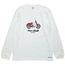 ホンダ ベーシックスーパーカブ長袖Tシャツ 白 XLサイズ 2302HD01-51 HD店(2)
