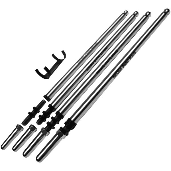 【USA在庫あり】 フューリング FEULING アジャスタブル プッシュロッド 84年-99年 Big Twin (4個入り) 0928-0025 HD店