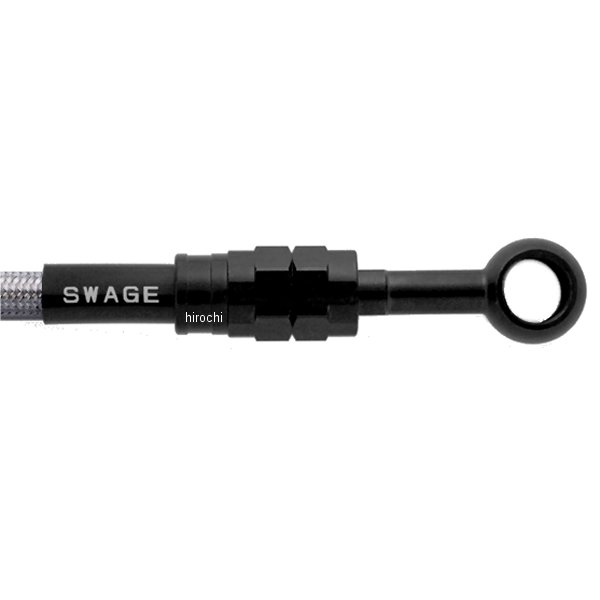 【メーカー在庫あり】 スウェッジライン SWAGE-LINE PRO フロントホースキット バイピース 24年 Ninja ZX-4RR、ZX-4RSE ステンブラック/クリア BTP795FB HD店