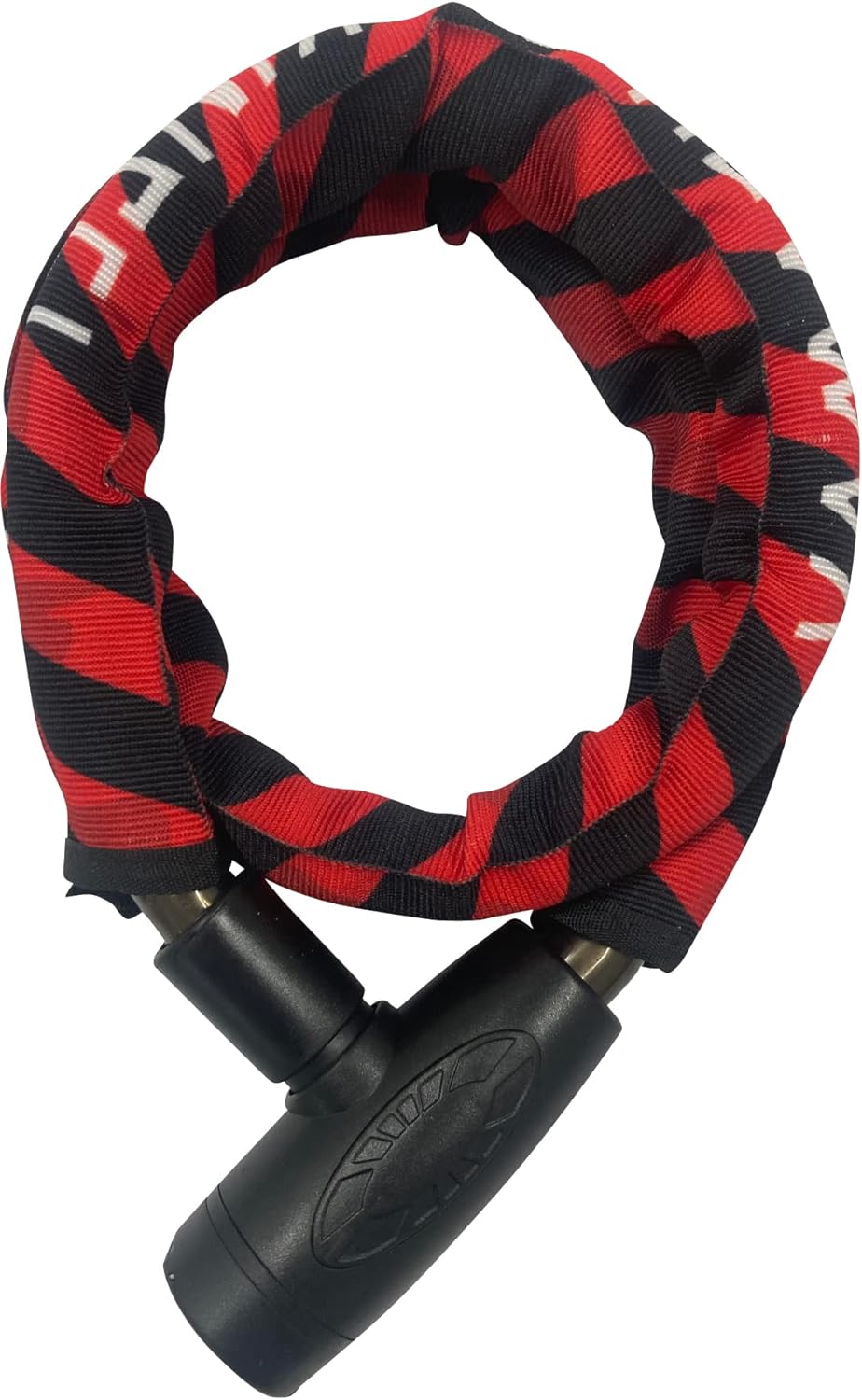 【メーカー在庫あり】 スチールリンクロック 900mm X 18φ 赤 YKL006SL-900RD HD店