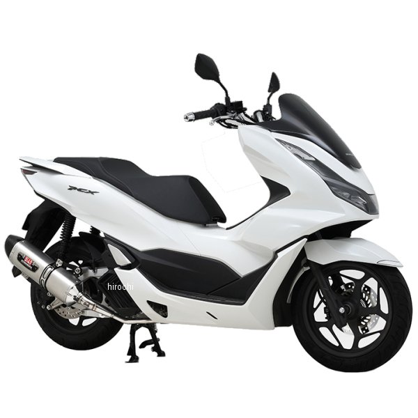ヨシムラ フルエキゾースト 機械曲R-77Sサイクロン EXPORT SPEC 23年 PCX サテンフィニッシュ/カーボンエンド 110A-49F-5130 HD店