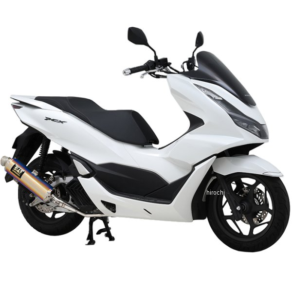 ヨシムラ フルエキゾースト 機械曲GP-MAGNUM105サイクロン EXPORT SPEC 23年 PCX チタンブルー 110A-49F-5U80B HD店