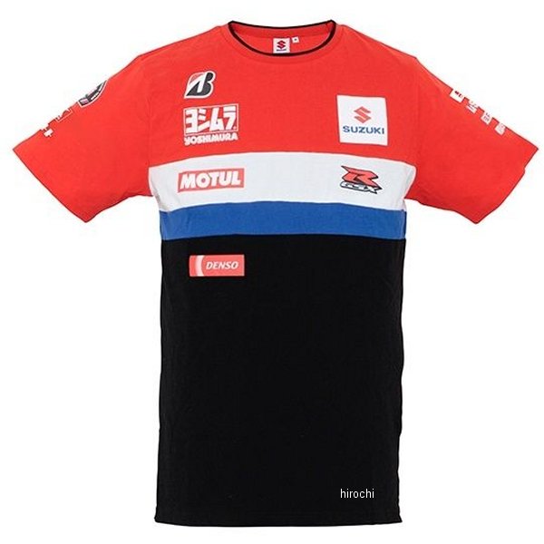 EWC TEAM Tシャツ コットンサイズ:S素材:綿100%【仕様説明】2023年 ヨシムラ SERT Motul チームTシャツ。ヨシムラの赤とSERTの青を融合させたマシンのグラフィックコンセプトに、活動の拠点となるフランス国旗のトリコロールを基調としたオフィシャルウェアです。実際にライダーやスタッフが着用しているチームウェアと同一品です。肌ざわりが良く保湿性に優れており、耐久性が高いので頻繁に着用したいという方、天然素材をお求めの方にお勧めのTシャツです。900-223-290S楽天 HD店　