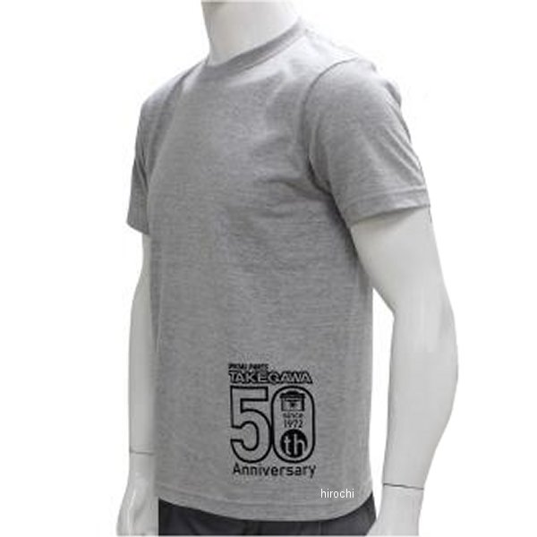 SP武川 50周年Tシャツ Bデザイン グレー XLサイズ 08-01-0038 HD店