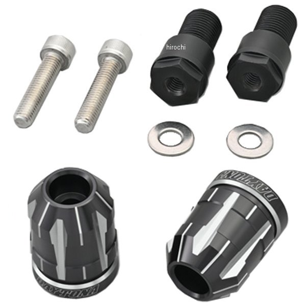 【メーカー在庫あり】 デイトナ ハンドルバーエンドプラグ TECHNO M16 ヤマハ シルバー 42615 HD店