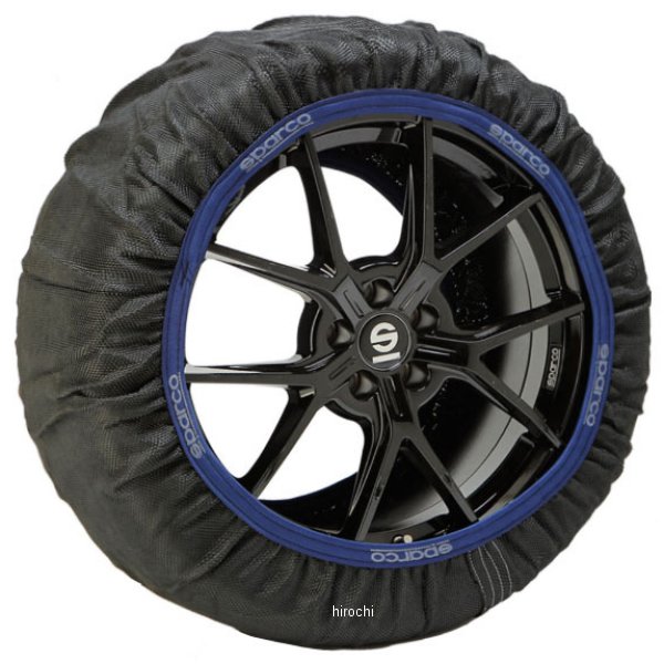SPARCO スパルコ スノーソックス ハイパフォーマンスモデル 2本セット Lサイズ ブラック CCD-SPT621 HD店