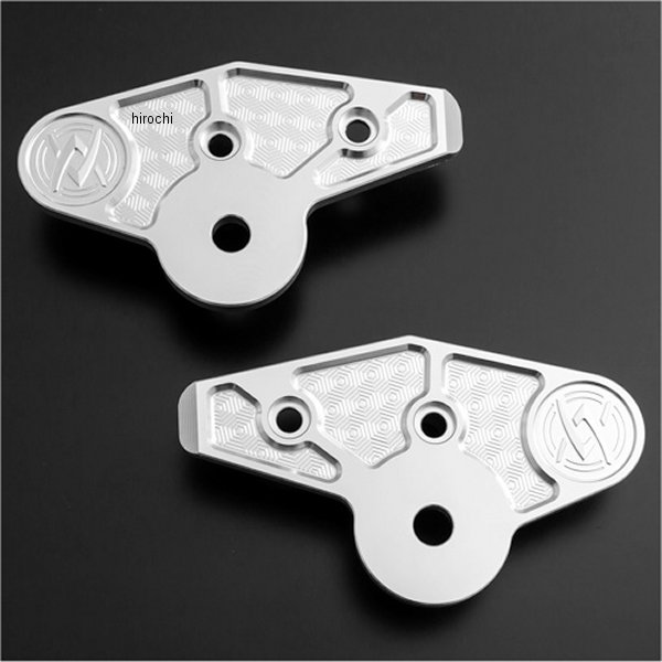 【メーカー在庫あり】 ピーエムシー PMC ARCHI ハニカムウインカーブラケット 汎用アイアンフェンダーレス専用 Z900RS シルバー 189-1293 HD店