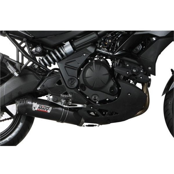 ミヴ Mivv フルエキゾースト 触媒なし OVAL 21年-23年 Versys650 カーボン K.055.L3C HD店
