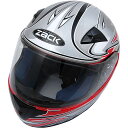 【メーカー在庫あり】 TNK工業 フルフェイス ZK-1 赤/シルバー キッズサイズ(54-56cm) 4984679510786 HD店(2)