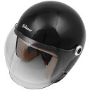 【メーカー在庫あり】 TNK工業 レディースジェットヘルメット GS-6 ブラック フリーサイズ (57-58cm未満) 4984679511950 HD店