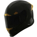 アイコン ICON フルフェイスヘルメット AIRFRAME PRO カーボン 4トレス イエロー 2Xサイズ 0101-16664 HD店