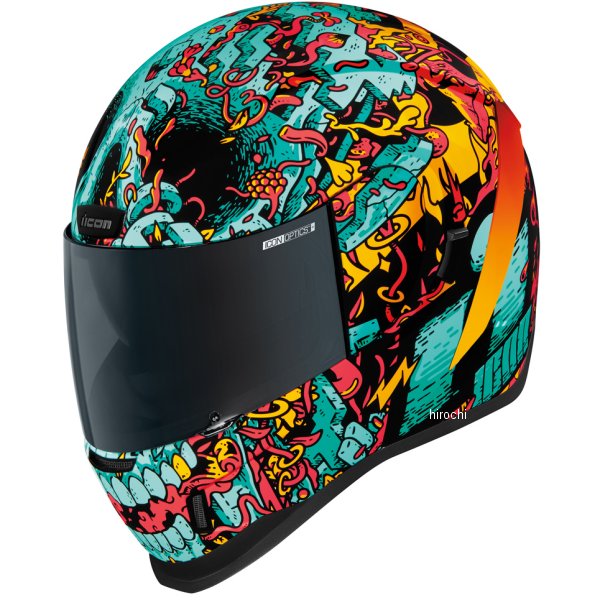 アイコン ICON フルフェイスヘルメット AIRFORM MIPS マンチーズ 青 Sサイズ 0101-16968 HD店