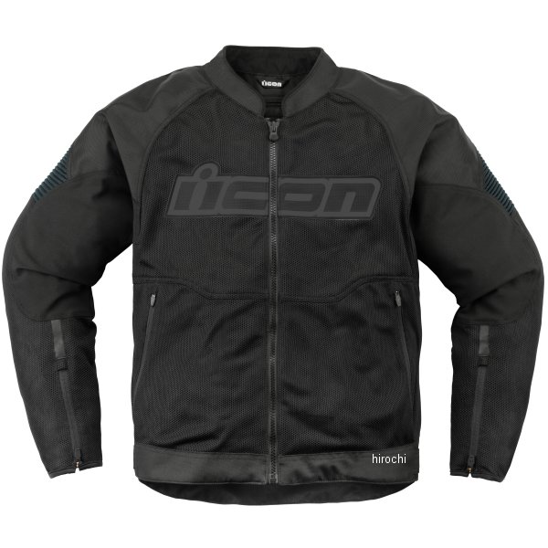 アイコン ICON 春夏モデル ジャケット オーバーロード3 メッシュ 黒 2Xサイズ 2820-6734 HD店