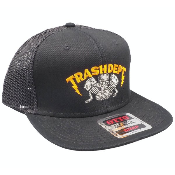 【メーカー在庫あり】 トラッシュデポ TRASH DEPT オリジナルメッシュキャップB ブ...