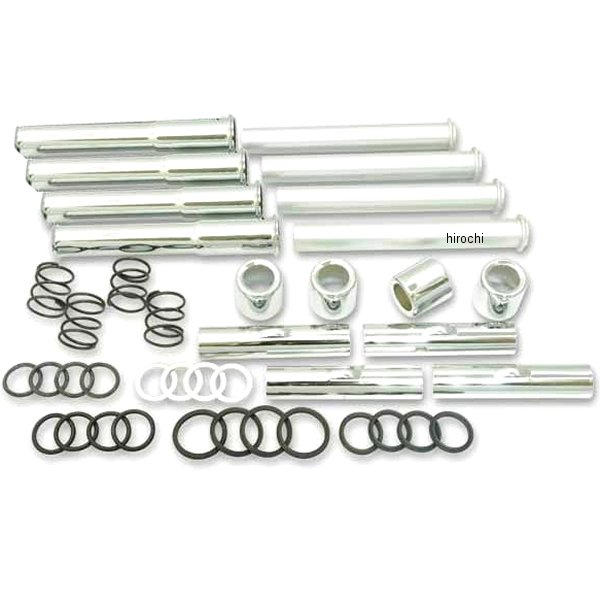 【メーカー在庫あり】 ガッツクローム プッシュロッドカバーキット 79年-84年 ビッグツイン 11-0901 HD店