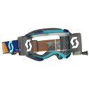 【メーカー在庫あり】 スコット SCOTT フューリー ゴーグル ロイヤルブルー/オレンジ/クリアレンズ 278596-7436113 HD店(2)