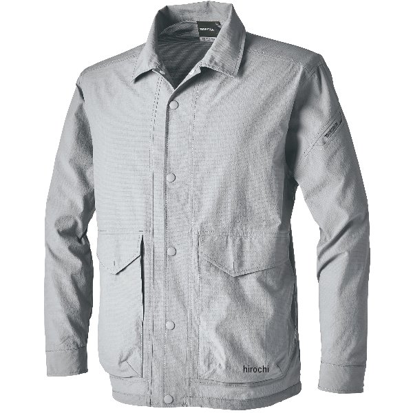 Nylon Jackets - 【メーカー在庫あり】 TSデザイン 4Dナイロンドッツコーチジャケット シルバーグレー 5Lサイズ 4607 HD店