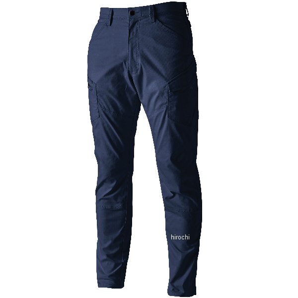 【メーカー在庫あり】 TSデザイン ESストレッチRIP STOPメンズカーゴパンツ ネイビー Lサイズ 6414 HD店