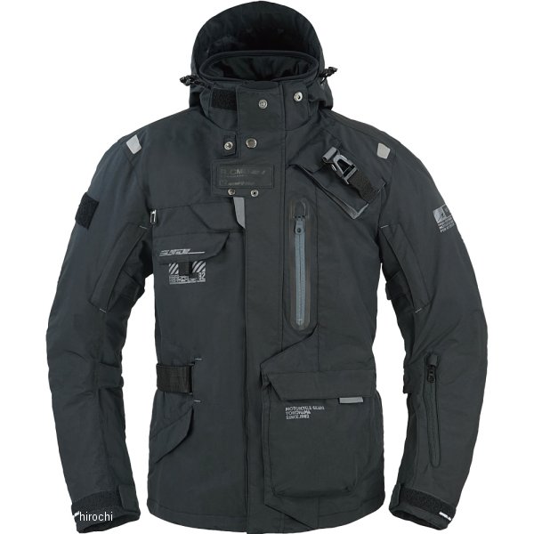 【メーカー在庫あり】 ラフ&ロード 春夏モデル ウォーターシールドコマンドジャケット 黒 Mサイズ RR7252BK2 HD店