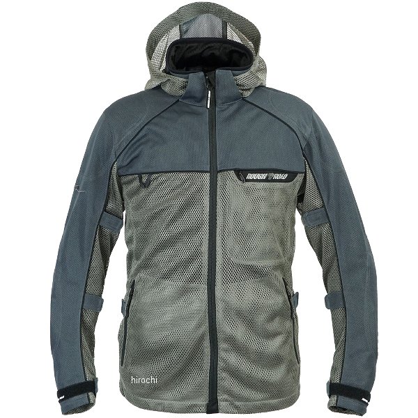 ラフ&ロード 春夏モデル ダイレクトエアメッシュパーカーFP ガンメタ XLサイズ RR7352GM5 HD店(2)