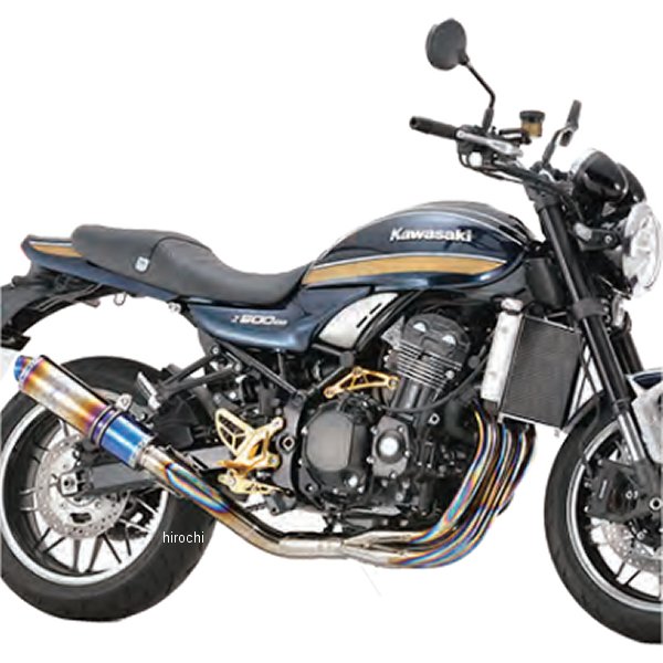 アールズギア r's gear フルエキゾースト ワイバンクラシックR Sタイプ 23年以降 Z900RS チタンドラッグブルー MK40-RSCD HD店