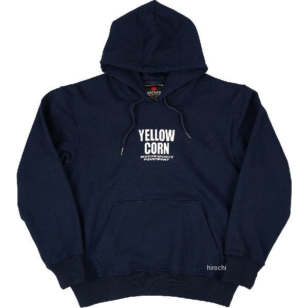 イエローコーン YeLLOW CORN 春夏モデル フーディー ネイビー Lサイズ YT-028 HD店