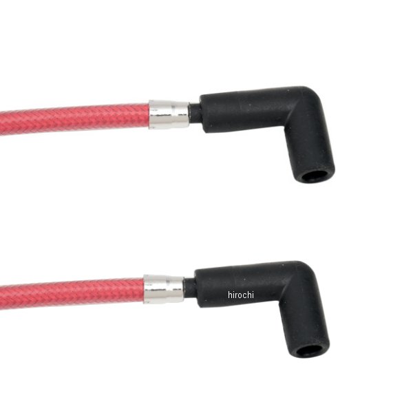 【USA在庫あり】 マグナム MAGNUM 8mm プラグコード 99年-17年 ダイナ 赤 2104-0031 HD店