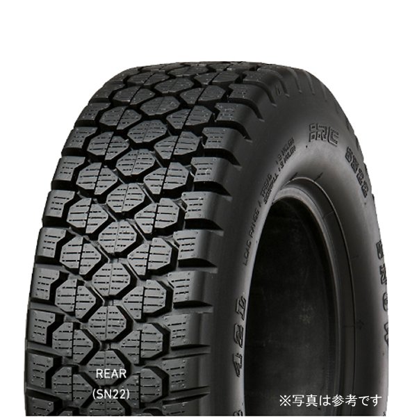井上ゴム工業 IRC スノータイヤ SN22 100/100-12 62J TLタイヤ幅:100扁平率:100リム径:12チューブレスタイヤ用途:フロント用1本売りスノータイヤ圧雪路面での性能を重視される方、冬場に業務で使用される方におすすめ。122499楽天 HD店　