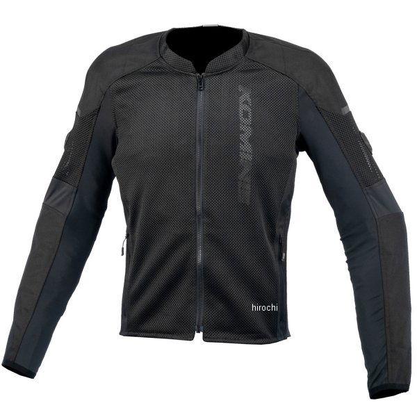 【メーカー在庫あり】 コミネ KOMINE 春夏モデル ヘビーメッシュスクランブラージャケット 黒 5XLBサイ..