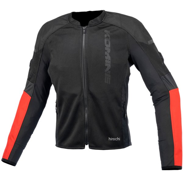 【メーカー在庫あり】 コミネ KOMINE 春夏モデル ヘビーメッシュスクランブラージャケット ブラックレ..