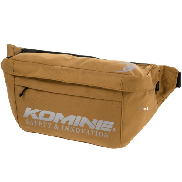 【メーカー在庫あり】 コミネ KOMINE 春夏モデル ライディングウエストバッグ コミネキャメル 10L SA-2..