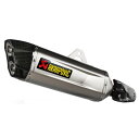 【メーカー在庫あり】 アクラポビッチ AKRAPOVIC スリップオンマフラー JMCA 23年-24年 Tenere700 チタン/カーボン S-Y7SO5-HGJTJPP HD店
