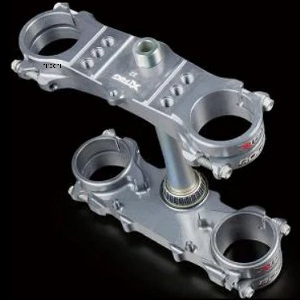 テクニクス Technix XTRIG トリプルクランプキット ROCS TECH 06年以降 RM85 オフセット=27 シルバー 40404001 HD店