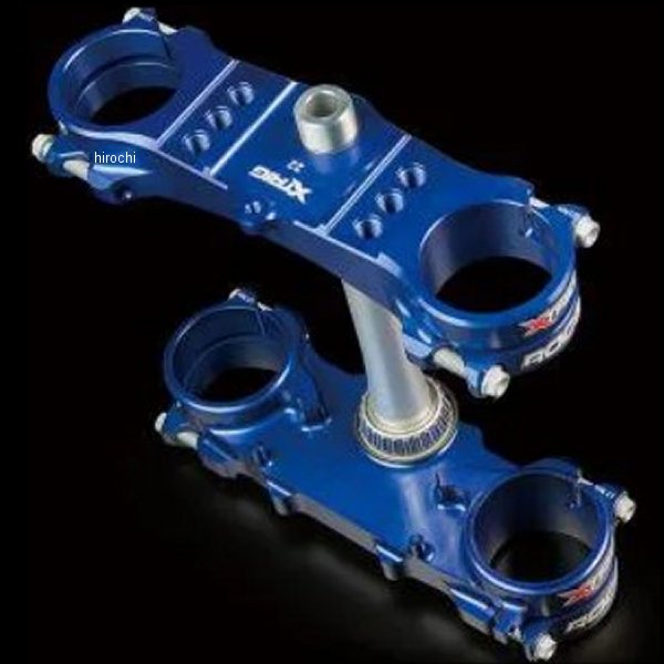 テクニクス Technix XTRIG トリプルクランプキット ROCS TECH 17年-20年 ハスクバーナ TC65 オフセット=22 ブルー 40704001 HD店