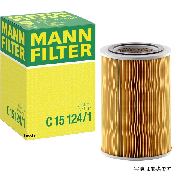 MANN-FILTER エアーエレメント 1444FH、1444VW、1444VW、1444W2互換品 C25101/1 HD店(2)