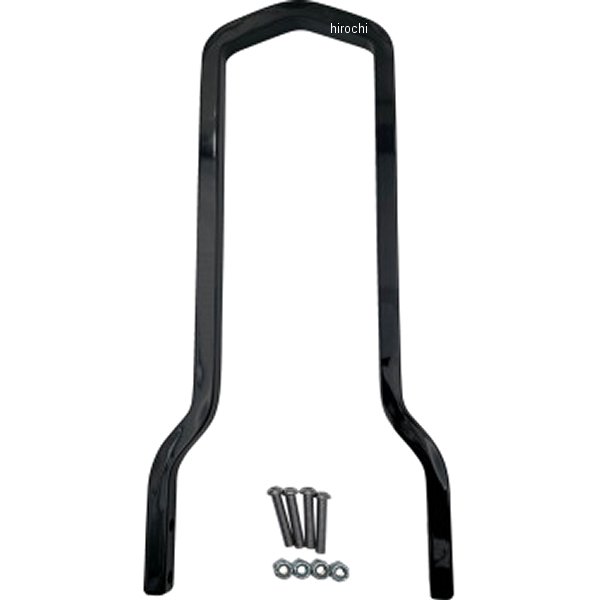 【USA在庫あり】 DRAG スクエアシッシーバー 12.5H×7.5W 黒 1501-0773 HD店