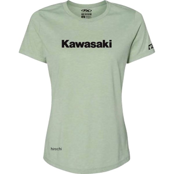 ファクトリーFX FACTORY EFFEX Tシャツ KAWASAKIサイズ:XL(レディース)カラー:ライトヘザーグリーン素材:コットン52％/ポリエステル48％27-87146楽天 HD店　