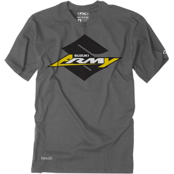 ファクトリーFX FACTORY EFFEX Tシャツ SUZUKI ARMYサイズ:S(ユース)カラー:チャコール素材:コットン22-83400楽天 HD店　