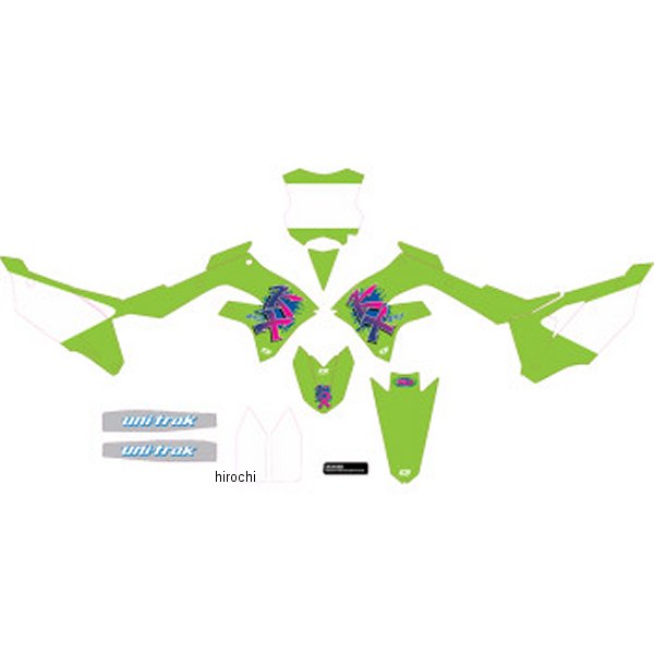 【USA在庫あり】 D'cor Visuals グラフィックキット KX RETRO 23年 KX450 4302-7210 HD店