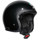  エージーブイ AGV ジェットヘルメット X70 MONO JIS マットブラック S(55-56cm) 002194I0005-S HD店