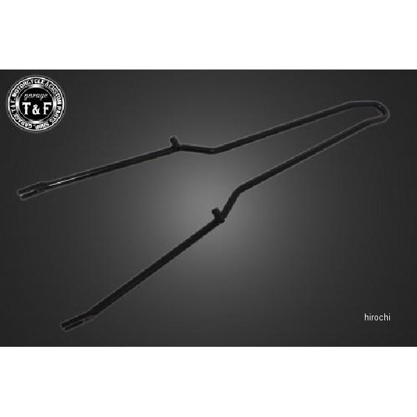 ガレージT＆F フラットフェンダー専用シーシーバー ロング ドラッグスター400 ブラック 602106 HD店
