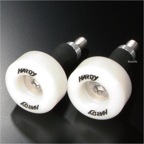 ハーディー HARDY バーエンドスライダー ストレート アルミハンドル用 白 HH10AWH HD店