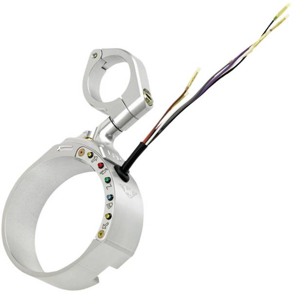 【USA在庫あり】 ジョーカーマシン Joker Machine スピードメーター サイドマウント ブラケット 16年-22年 XL シルバー 2210-0650 HD店