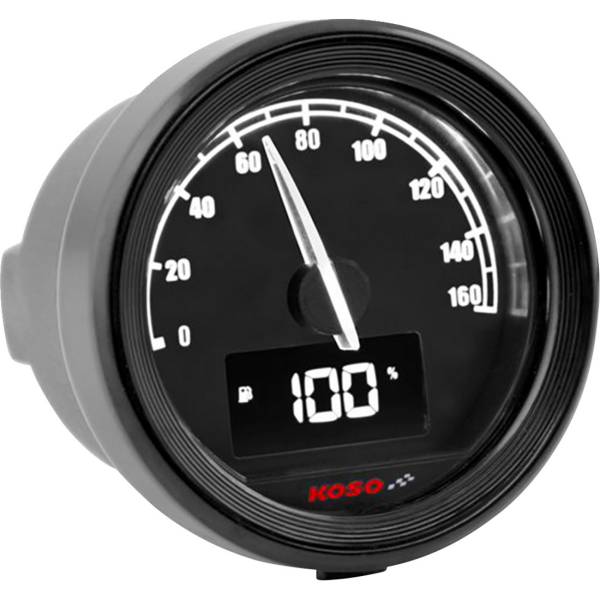 【USA在庫あり】 KOSO スピードメーター TNT-05S D48 インジケーターなし 2210-0667 HD店